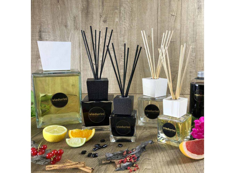 Parfum d'ambiance ambré pour la maison 200 ml avec bâtonnets - Romaeterna Viadurini