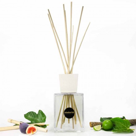 Désodorisant pour la maison Bamboo Lime Fragrance 2,5 Lt avec bâtons - Ariadicapri Viadurini