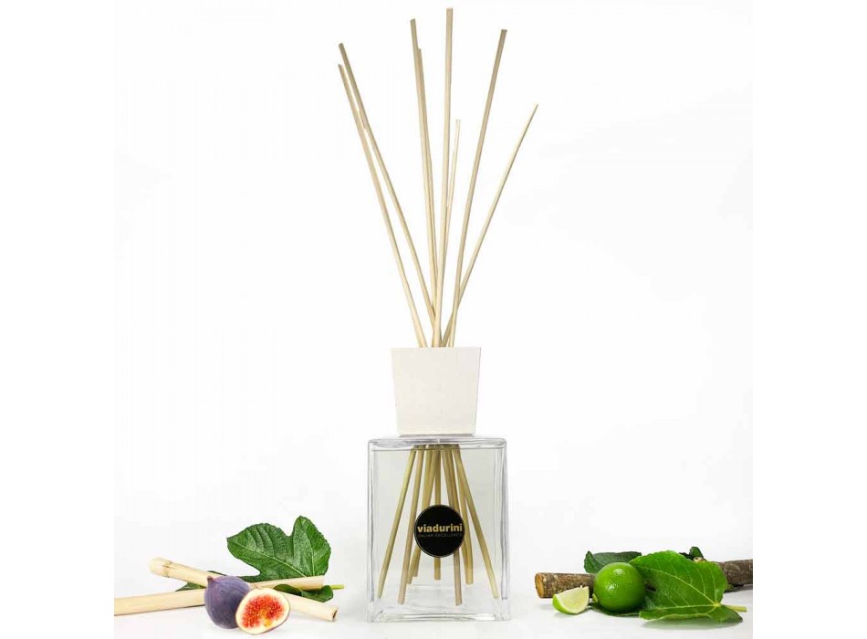 Désodorisant pour la maison Bamboo Lime Fragrance 2,5 Lt avec bâtons - Ariadicapri Viadurini