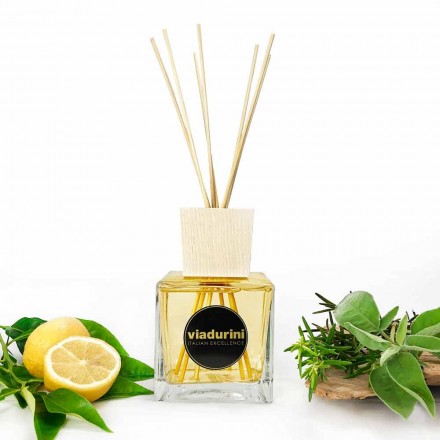 Parfum d'ambiance à la bergamote 500 ml avec bâtonnets - Ladolcesicilia Viadurini