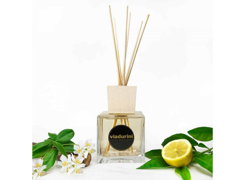 Parfum d'ambiance en cuir 500 ml avec bâtonnets
