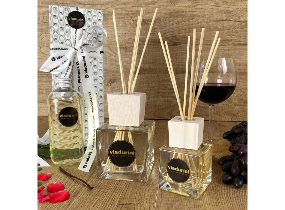 Ambient Fragrance Oud Wood 200 ml avec Sticks - Ventodisardegna Viadurini