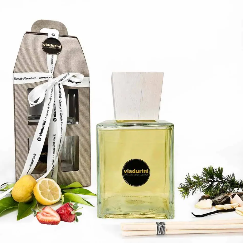 Parfum d'ambiance Rosa Marittima 2,5 Lt avec bâtonnets - Rosadiamalfi Viadurini