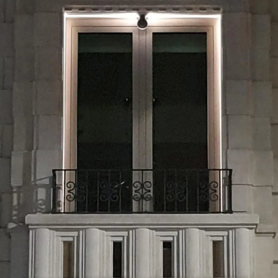 Spot Led Extérieur 5W Fini Gris Aluminium - Dayane Viadurini