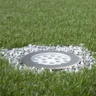 Spot rond à LED d'extérieur en acier inoxydable - Dakota Viadurini