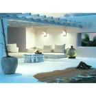 Projecteur Led Extérieur Aluminium avec Détecteur de Mouvement - Nerea Viadurini