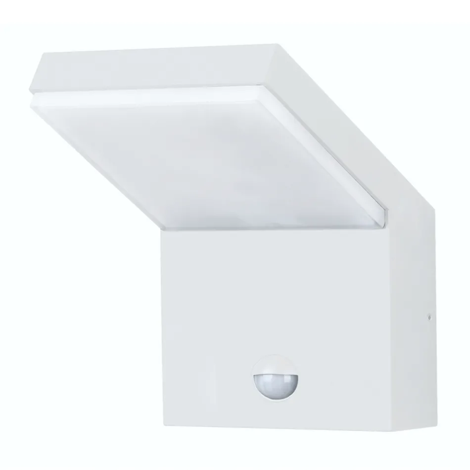 Projecteur Led Extérieur Aluminium avec Détecteur de Mouvement - Nerea Viadurini