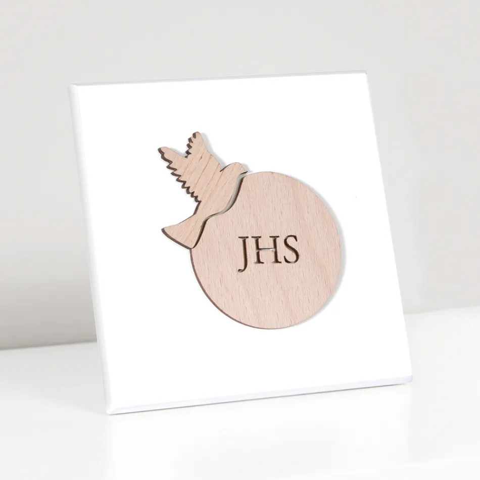 Image gravée au laser représentant la confession Made in Italy - Jeremiah Viadurini