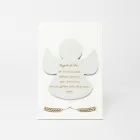 Image gravée au laser d'un ange béni Made in Italy - Alain Viadurini