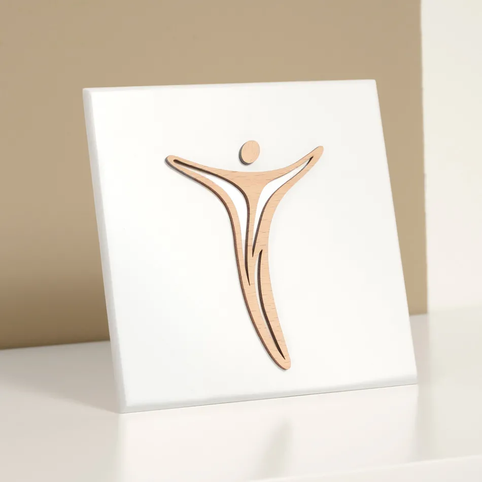 Image réalisée avec gravure au laser de Jésus Made in Italy - Kyla Viadurini