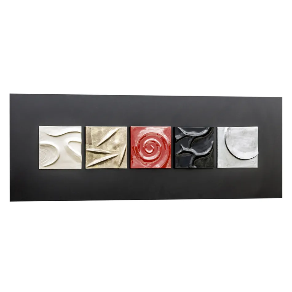 Tableau moderne design  fait à la main Moma, fabriqué en Italie Viadurini