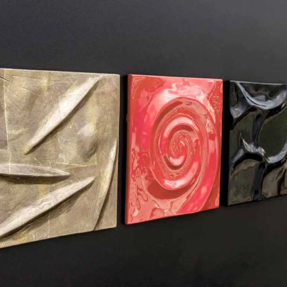 Tableau moderne design  fait à la main Moma, fabriqué en Italie Viadurini