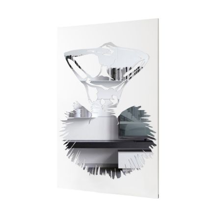 Tableau avec Miroir Décoration de Danseuse Made in Italy - Evie Viadurini