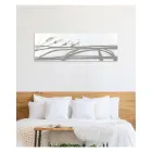 Peinture avec des formes abstraites au laser Made in Italy - Grace Viadurini