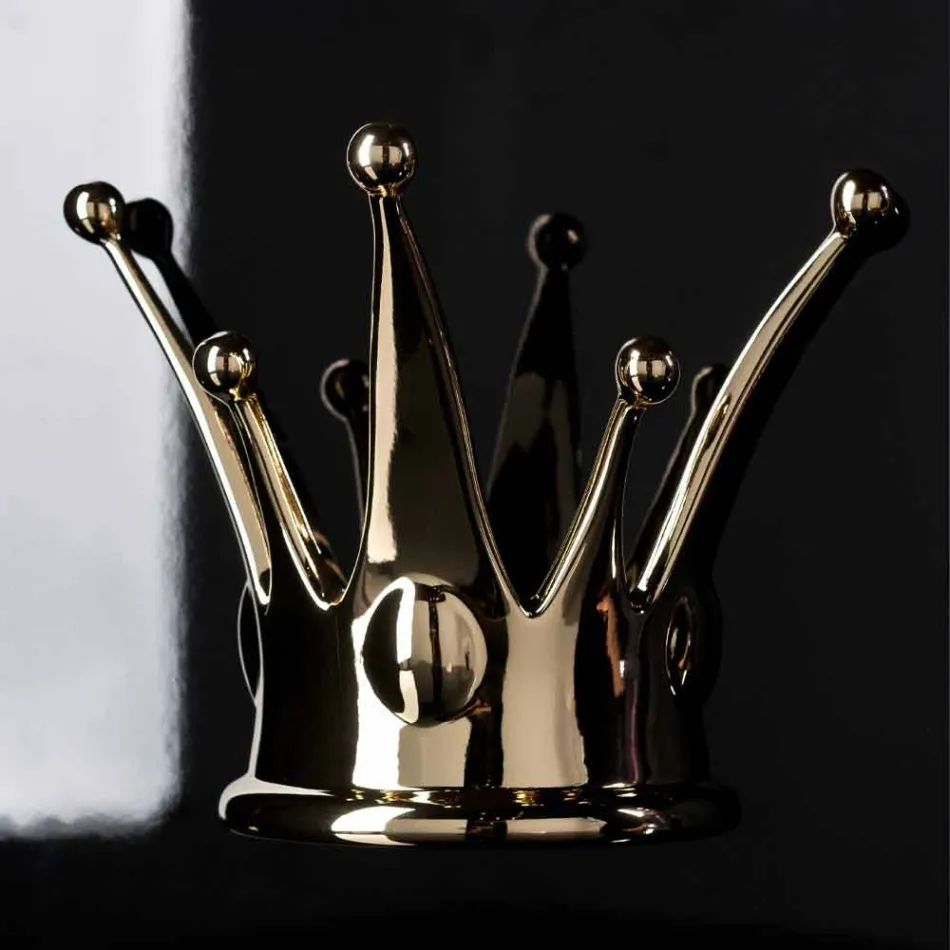 Tableau mural moderne en bois et résine Made in Italy - Corona Viadurini