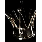 Tableau mural moderne en bois et résine Made in Italy - Corona Viadurini