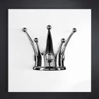 Tableau mural moderne en bois et résine Made in Italy - Corona Viadurini