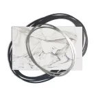 Image gravée au laser avec le baiser de Marie à Jésus Made in Italy - Sylvie Viadurini