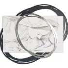 Image gravée au laser avec le baiser de Marie à Jésus Made in Italy - Sylvie Viadurini