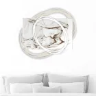 Image gravée au laser avec le baiser de Marie à Jésus Made in Italy - Sylvie Viadurini