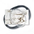 Image gravée au laser avec le baiser de Marie à Jésus Made in Italy - Sylvie Viadurini