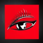 Cadre artisanal moderne en bois, acier et résine fabriqué en Italie - Eye Viadurini