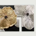 Cadre Pétunia Or Pintdecor Viadurini