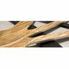 abstraite panneau rectangulaire moderne avec panneau de perles Tchad Viadurini