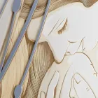 Peinture rectangulaire au laser avec déesse et enfant Made in Italy - Nagi Viadurini