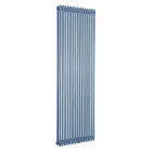 Radiateur hydraulique de mur en acier coloré par double conception 1296 W - Canari Viadurini