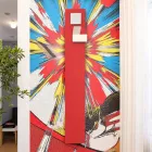 Radiateur électrique avec écran tactile, minuterie, Wi-Fi intelligent et Alexa standard - Cool Viadurini