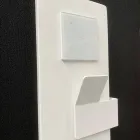 Radiateur électrique avec écran tactile, minuterie, Wi-Fi intelligent et Alexa standard - Cool Viadurini