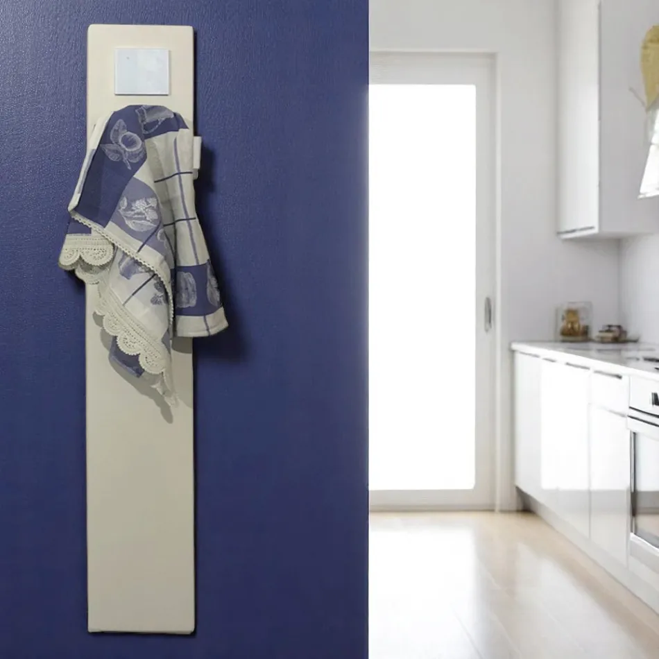 Radiateur électrique avec écran tactile, minuterie, Wi-Fi intelligent et Alexa standard - Cool Viadurini