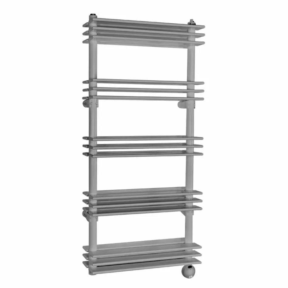 Radiateur électrique de conception murale verticale moderne jusqu'à 700 watts - étagère Viadurini