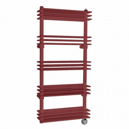 Radiateur électrique de conception murale verticale moderne jusqu'à 700 watts - étagère Viadurini