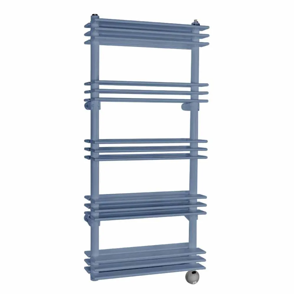 Radiateur électrique de conception murale verticale moderne jusqu'à 700 watts - étagère Viadurini