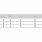 Radiateur électrique vertical de conception moderne en acier jusqu'à 1000 W - Coupe Viadurini