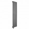 Radiateur électrique vertical Design minimaliste en acier coloré 700 W - Glace