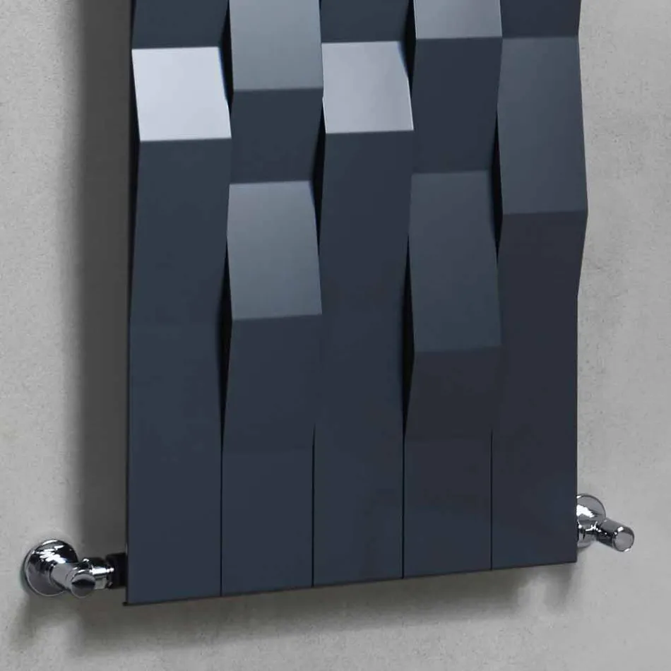 Radiateur mural hydraulique en acier de conception moderne jusqu'à 1003 watts - pierre Viadurini