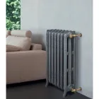Radiateur Hydraulique en Fonte à 3 Colonnes Décorées - Vanilline Viadurini