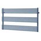 Chauffe-serviettes à radiateur horizontal en acier 750 W - Nibbio Viadurini