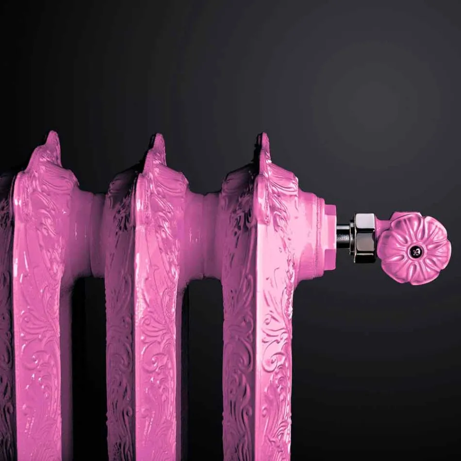 radiateur radiateur hydraulique fonte décoré Tiffany H Scirocco Viadurini