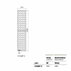 Radiateur Radiateur conception hydraulique Lego par Scirocco H Viadurini