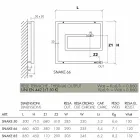 Radiateur de radiateur hydraulique contemporain Snake by Scirocco H Viadurini