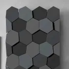 Radiateur de conception moderne en acier de conception verticale 834 watts - miel Viadurini