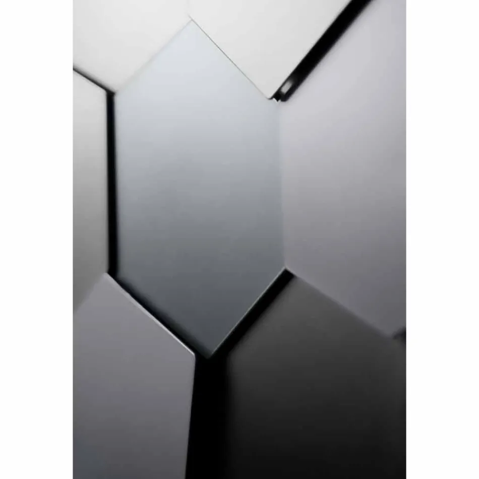 Radiateur de conception moderne en acier de conception verticale 834 watts - miel Viadurini