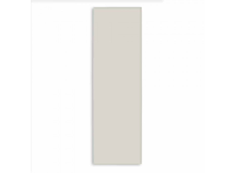 Radiateur design vertical en acier blanc grisâtre jusqu'à 839 W - Glace Viadurini
