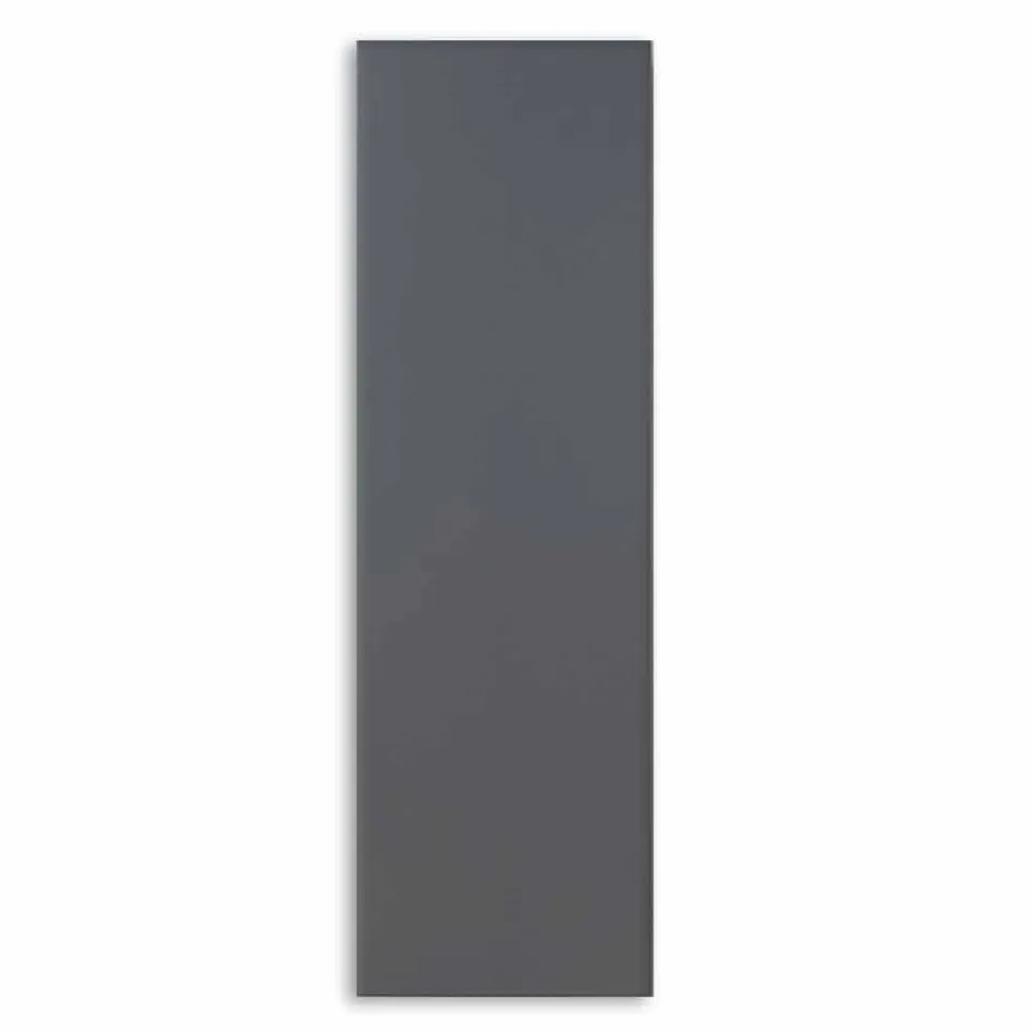 Radiateur design vertical en acier gris ardoise jusqu'à 626 W - Ice Viadurini