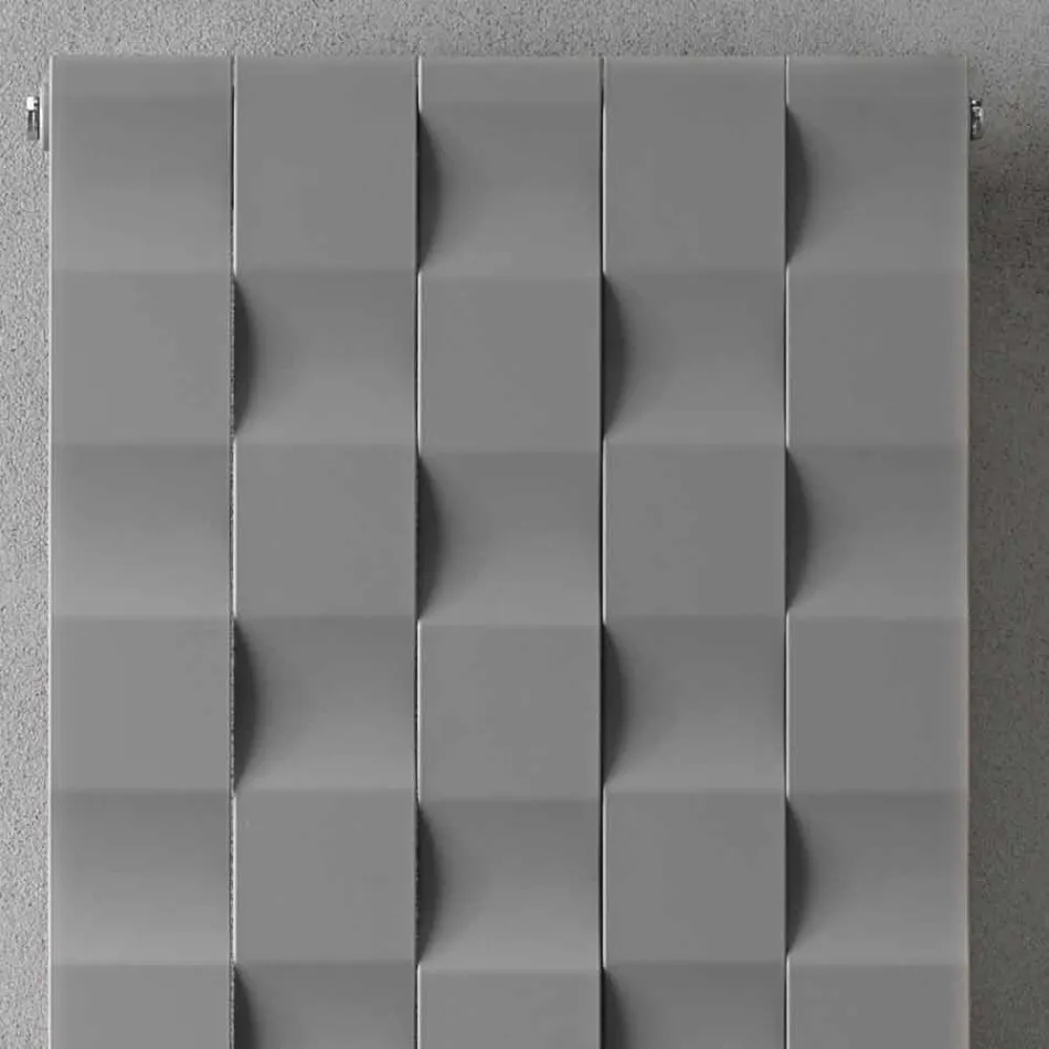 Radiateur mural électrique vertical de conception moderne jusqu'à 1000 watts - Air Viadurini