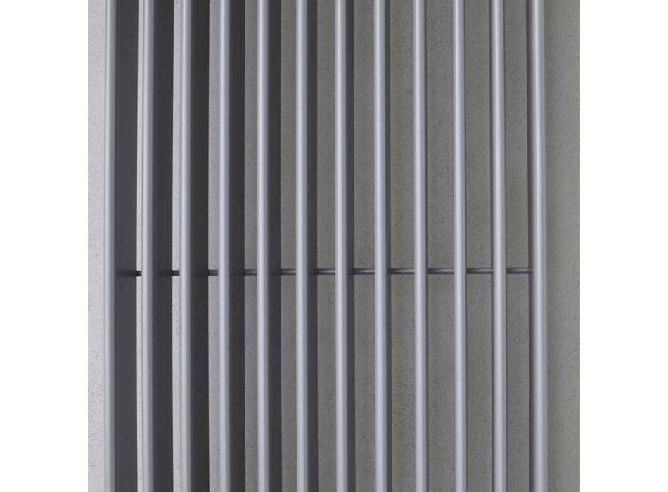 Radiateur de conception hydraulique vertical en acier coloré jusqu'à 1515 watts - Condor Viadurini